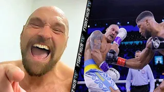 TYSON FURY CALLS USYK VS JOSHUA 2 ABSOLUTE S****! UN-RETIRES FOR 51ST TIME & CALLS BOTH OUT!