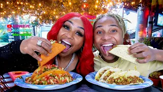 Homemade Tacos with Darius Mukbang (Havin' Fun)