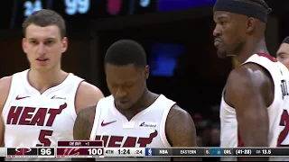 Final 1:35 WILD ENDING Heat at Cavaliers UNCUT | March 20, 2024