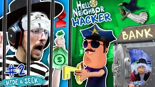 HELLO NEIGHBOR COPS & ROBBERS! FGTEEV Hide N Seek #2 (GRANNY watches Marts' kids)