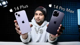 iPhone 14 Pro Max Vs iPhone 14 Plus Full Comparison in Hindi | Mohit Balani