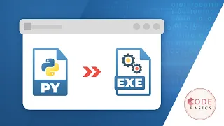 Convert python file to exe in less than 2 minutes (.py to .exe)