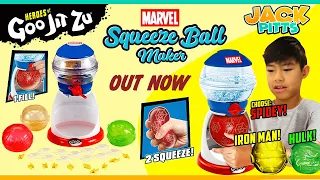 Heroes of Goo Jit Zu Marvel Squeeze Ball Maker - Video review