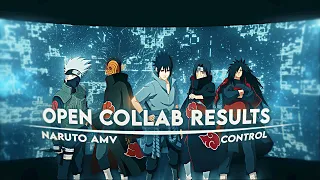 Open Collab Results - Control 💙🔥 [Edit/AMV]!