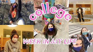 college @ Columbia university be like | COLLEGE WEEK IN MY LIFE 2021