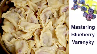 Blueberry Varenyky / Pierogi