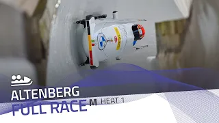 Altenberg #2 | BMW IBSF World Cup 2021/2022 - 2-Man Bobsleigh Heat 1 | IBSF Official