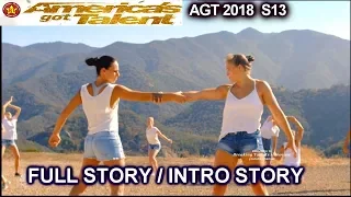 Zurcaroh  Acrobatic Group FULL INTRO STORY QuarterFinals 3  America's Got Talent 2018 AGT