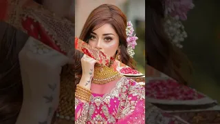 bridal look of Pakistani actor @Alizeh Shah looking gorgeous