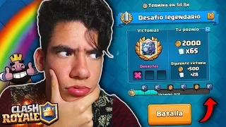 SERA QUE PUEDO GANAR EL DESAFIO DEL COFRE LEGENDARIO EN CLASH ROYALE A LA PRIMERA ? | TheDonato