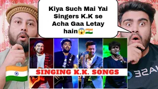 Who Can Sing Better Than K.K | Ft Arjit Singh , Armaan Malik , Sonu Nigam , Darshan |Pakistani React