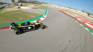 Fernando Alonso Test Renault F1 at BCN. Alonso F1 test Renault RS20 Alonso Onboard Video Renault F1