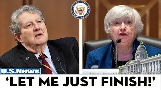 'IT SAYS RIGHT HERE' Janet Yellen Faces WORST GRILLING Of Her Life... Kennedy LAUGHS At Her Face