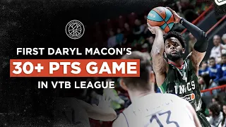 Best Game for Daryl Macon in VTB League: 31 PTS & Game Winner vs Pari Nizhny Novgorod
