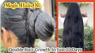 Live Proof🍃1 Magic Hair Growth Oil For Kids And Adults|Fast Hair Growth In Just 10 Days|Tarab Vlogs