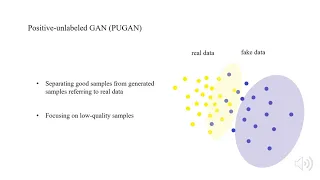 On Positive-Unlabeled Classification in GAN