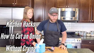 How to Cut an Onion… Without Crying?| Kitchen Hacks, Tips and Tricks