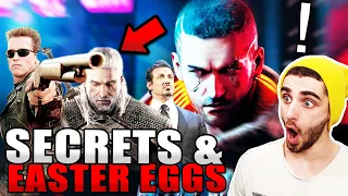 TOUS LES SECRETS et RÉFÉRENCES DANS CYBERPUNK 2077 Part.2 (Terminator, Portal, The Witcher ...)