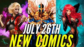 NEW COMIC BOOKS RELEASING JULY 26TH  2023 MARVEL COMICS & DC COMICS PREVIEWS COMING OUT THIS WEEK