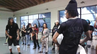 Les Twins SF workshop kids cypher