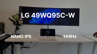 Unboxing LG's 49'' UltraWide™ Monitor: The Coder's Dream! (49WQ95C-W)