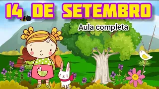 CALENDÁRIO DO DIA 14 DE SETEMBRO DE 2021 - Aula Completa