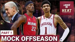 Miami Heat Mock Offseason: NBA Draft & Jimmy Butler's Extension | Miami HEAT Podcast