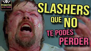 SLASHERS de los 80 que TENES QUE VER! 💀😱