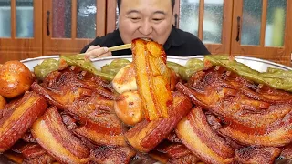 20 Pounds Of Pork Belly, Making Jinan ”Handfuls Of Pork”, Melts In Your Mouth, Enjoyable! |Mukbang