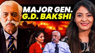 Indian War Stories & A.I. In Indian Army | Maj. Gen. G.D Bakshi & Raavya Sarda | Lifietalks 45