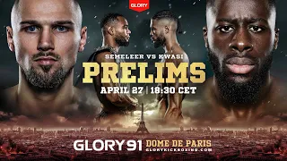 GLORY 91 Prelims LIVE