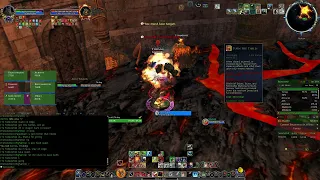 LOTRO, Thrang 140 T2, tanking without heals. Gate-way, random lffers on Crick server