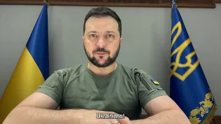 Address of the President of Ukraine Zelensky on the results of the 237 day of the war (2022) UA news