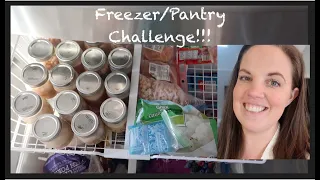 Freezer/Pantry Challenge Week 2 UPDATE!  Plus 2 recipes!!!