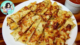 Easy Air Fryer Cheesy Italian Breadsticks 🧀🥖2-Ingredient dough | WW recipe (Weight Watchers)