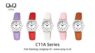 Q&Q Women's Fashion C11A - Review & Setting Jam Tangan Leather Analog (Q&Q INDONESIA)