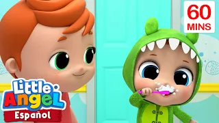 Bebé Juan se prepara para ir a dormir | Canciones Infantiles con Bebé Juan🎵| Little Angel Español