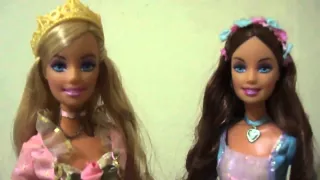 Barbie as The Princess And The Pauper dolls singing in English