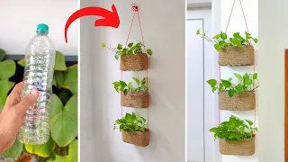 How to make amazing hanging jute basket | DIY hanging planters | DIY indoor gardening ideas