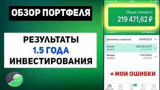 Мой портфель в Сбербанк Инвестиции. Итог за 1,5 года.