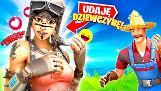 TROLLUJE GŁOSEM DZIEWCZYNY w FORTNITE!  (popłakałem się XD)