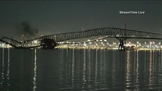 Officials: Ship sent mayday before colliding with Baltimore's Key Bridge