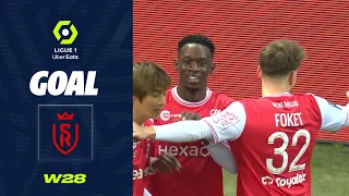 Goal Folarin BALOGUN (13' - SdR) STADE DE REIMS - OLYMPIQUE DE MARSEILLE (1-2) 22/23