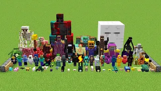 x1000 mobs combined?