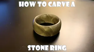 How to Carve a Stone Ring with just a Dremel