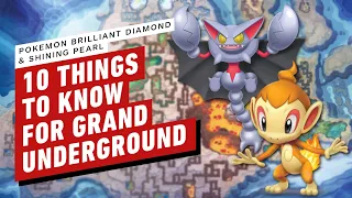 10 Things to Know Before Exploring the Grand Underground: Pokemon Brilliant Diamond & Shining Pearl