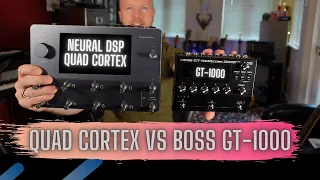 Neural DSP Quad Cortex VS Boss GT-1000