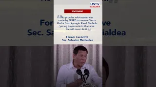 Ex-Pres. Duterte, walang ipinangako na aalisin ang BRP Sierra Madre sa WPS —Medialdea