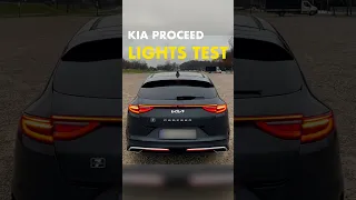 Kia Proceed Lights TEST