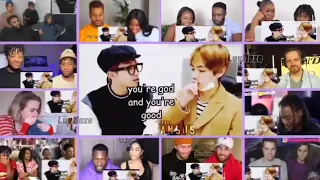 Namjoon being done with bts english ll Reaction Mashup